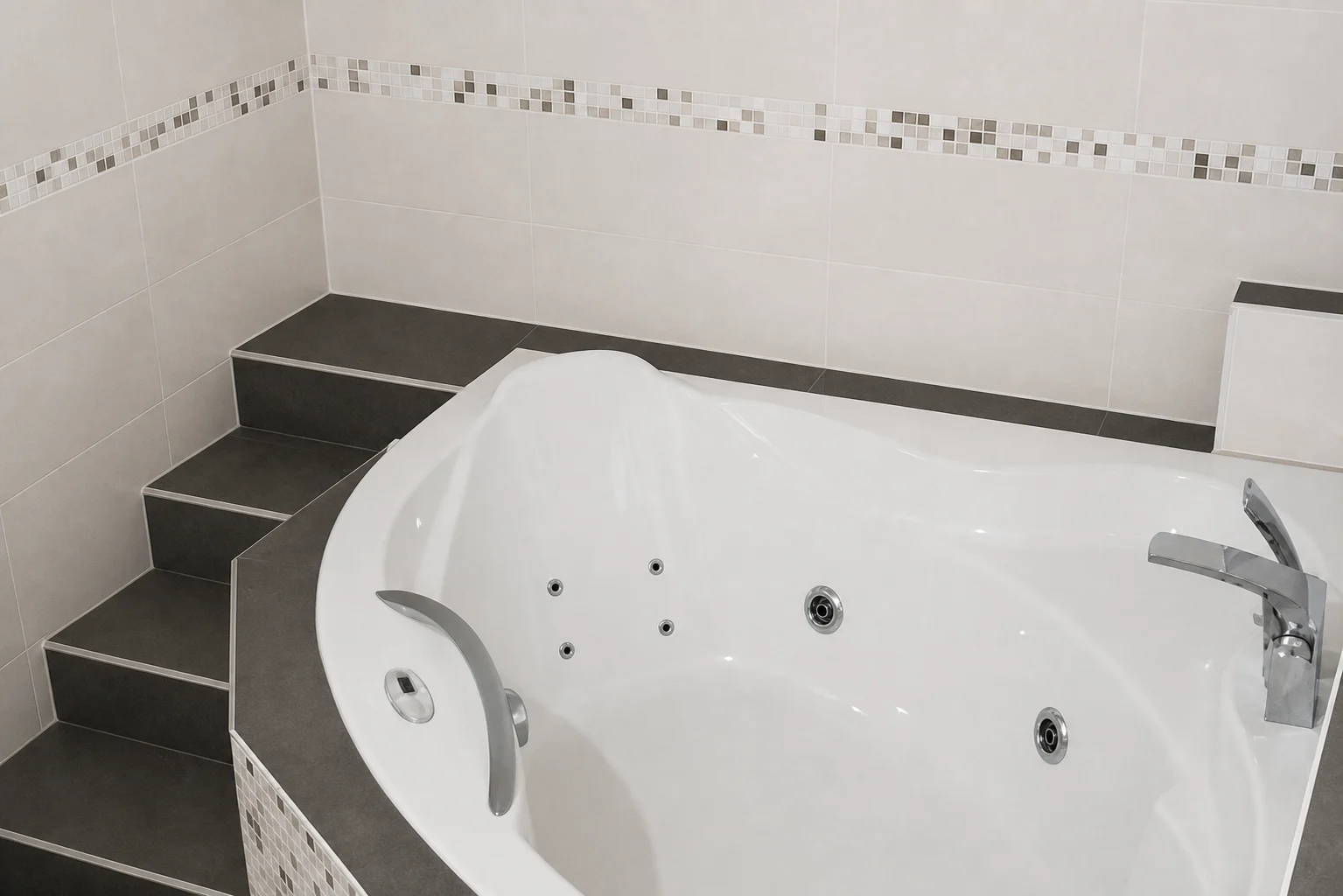 Exemple de rénovation complète de salle de bain