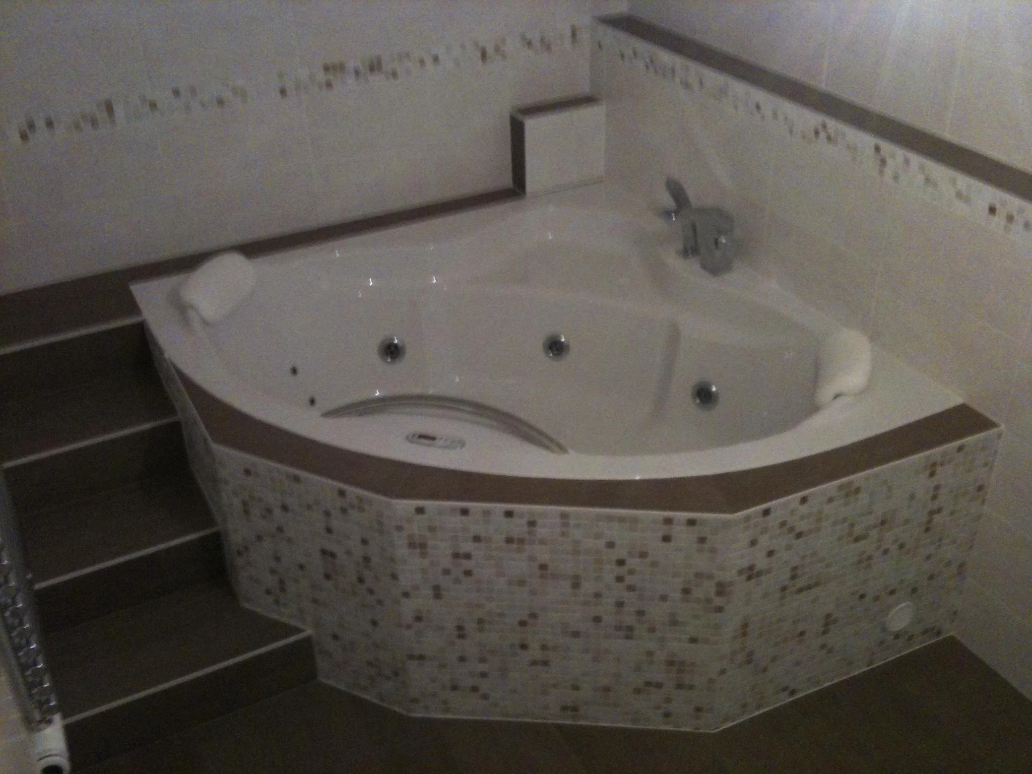 Installation sanitaire dans une salle de bain